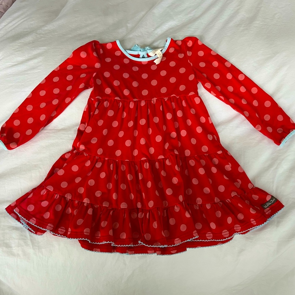 Matilda Jane Red Polka Dress